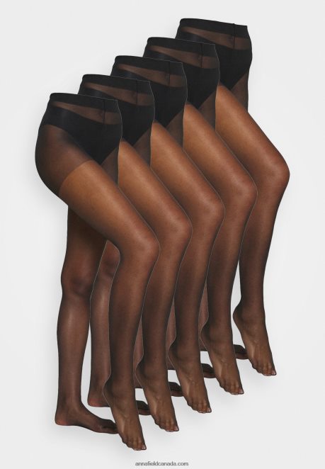 Anna Field Women 5Pp 15 Den Tights Black H42J4Z1097