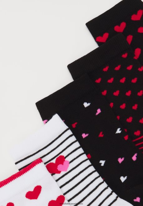 Anna Field Women 5 Pack Socks Black/White H42J4Z1140