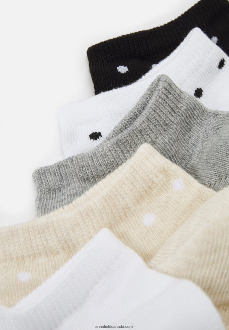 Anna Field Women 5 Pack Socks Grey/White/Black H42J4Z1137