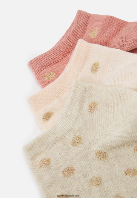 Anna Field Women 5 Pack Socks White/Beige/Pink H42J4Z1136