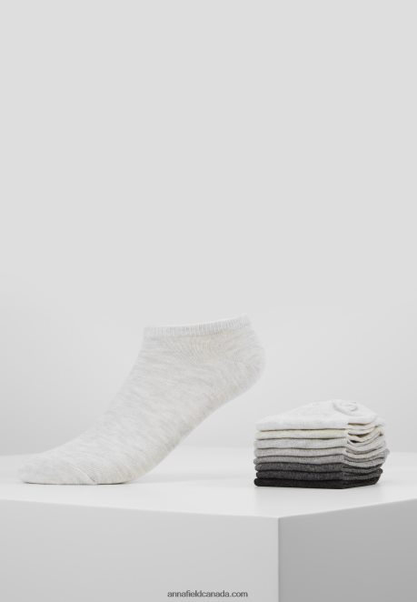 Anna Field Women 8Pp Sneaker Socks Socks Grey H42J4Z1146