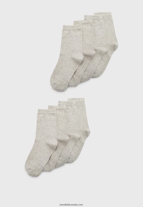 Anna Field Women 8 Pack Socks Grey H42J4Z1141