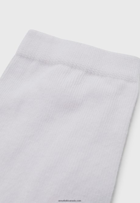 Anna Field Women 8 Pack Socks White H42J4Z1116