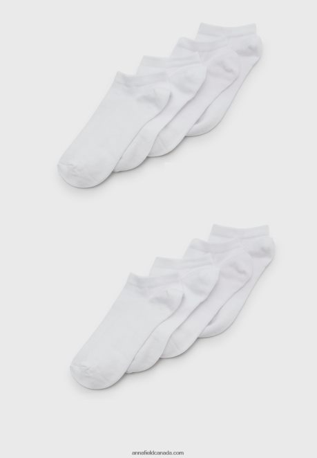 Anna Field Women 8 Pack Socks White H42J4Z1117