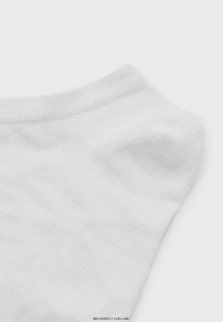 Anna Field Women 8 Pack Socks White H42J4Z1117