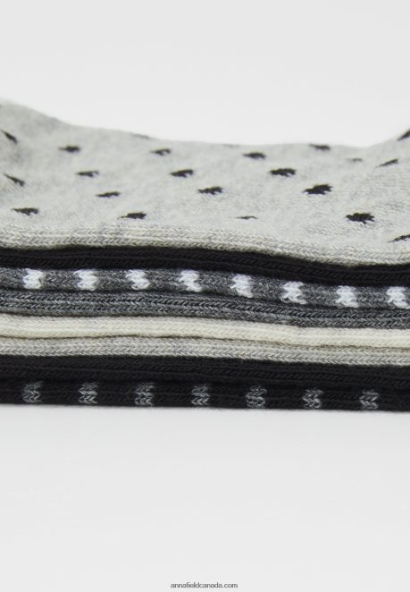 Anna Field Women Trainer Socks Grey H42J4Z1156