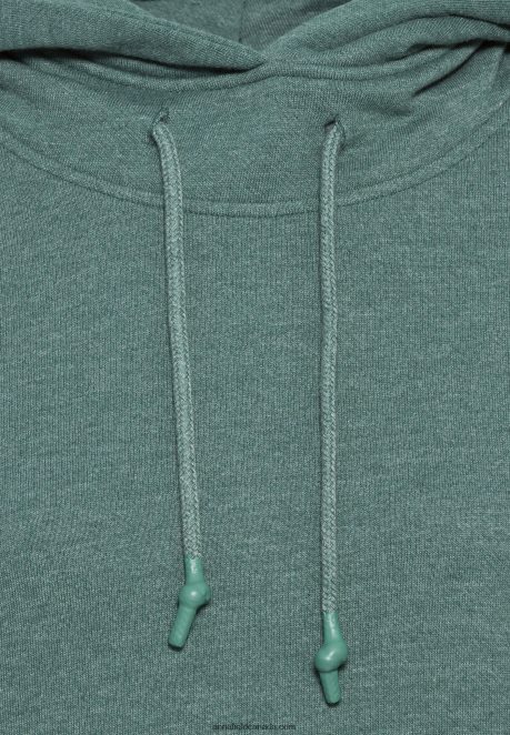 Anna Field Women Hoodie Mottled Teal H42J4Z760