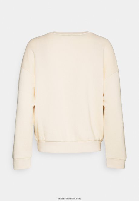 Anna Field Women Sweatshirt Beige H42J4Z758