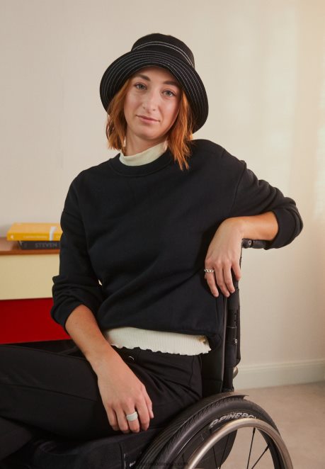 Anna Field Women Sweatshirt Black H42J4Z765