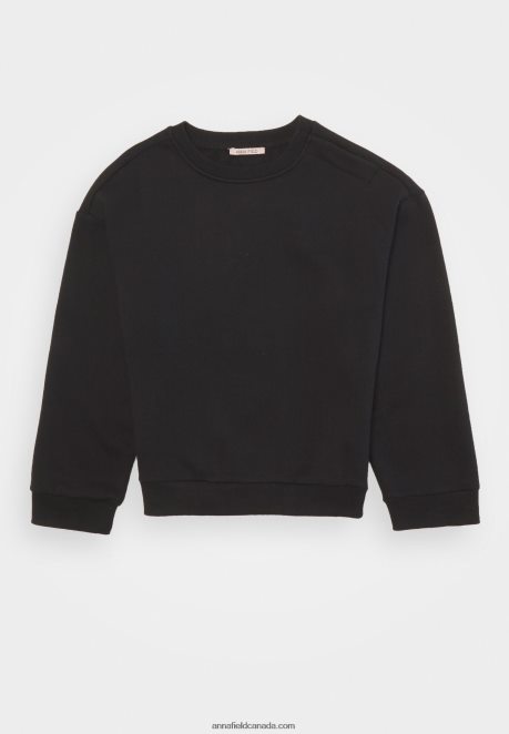 Anna Field Women Sweatshirt Black H42J4Z765