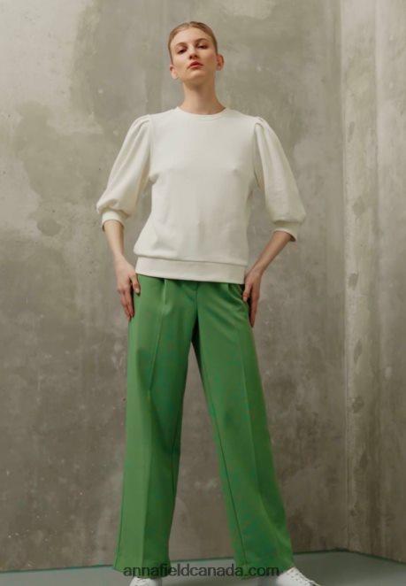 Anna Field Women Sweatshirt Off White H42J4Z766