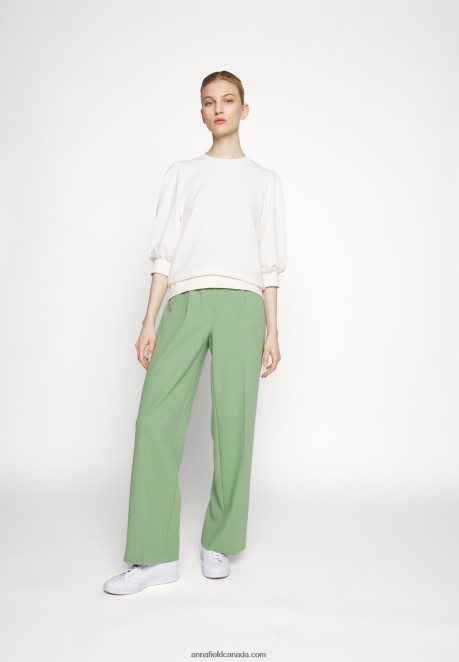 Anna Field Women Sweatshirt Off White H42J4Z766