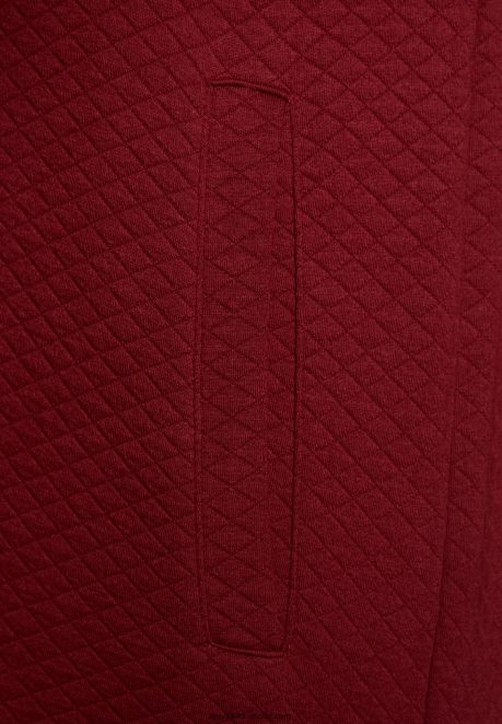 Anna Field Women Zip-Up Sweatshirt Bordeaux H42J4Z735