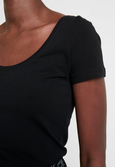 Anna Field Women 2 Pack Basic T-Shirt Black H42J4Z318