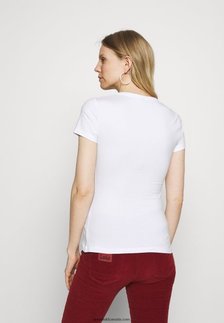Anna Field Women 2 Pack Basic T-Shirt White H42J4Z252