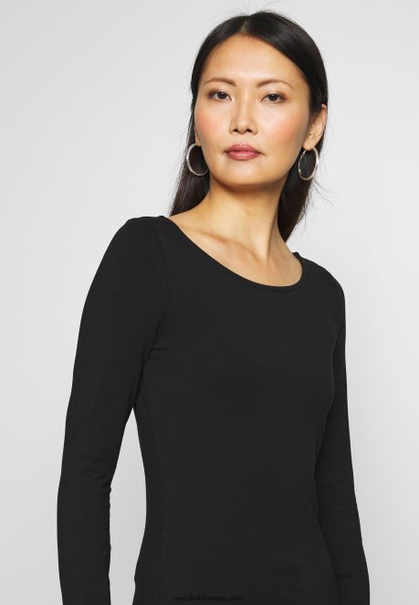 Anna Field Women 2 Pack Long Sleeved Top Black H42J4Z586