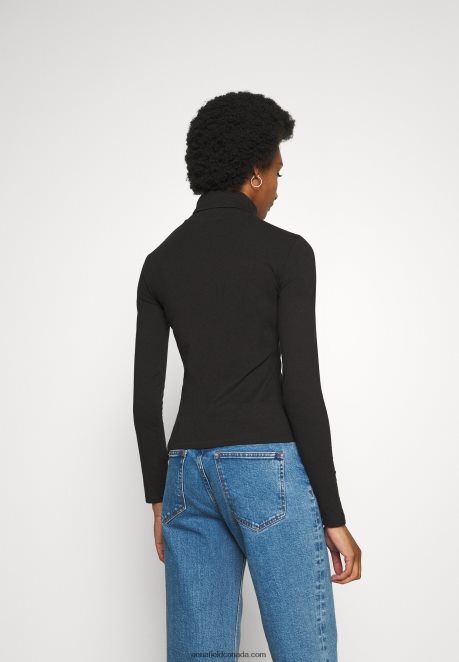 Anna Field Women 2 Pack Long Sleeved Top Black H42J4Z588