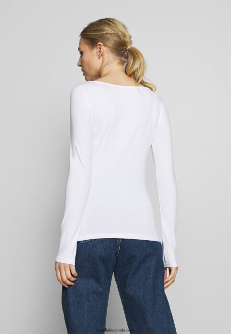 Anna Field Women 2 Pack Long Sleeved Top Maritime Blue/White H42J4Z539