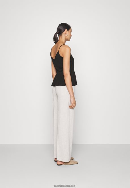Anna Field Women 2 Pack Top Black/White H42J4Z427