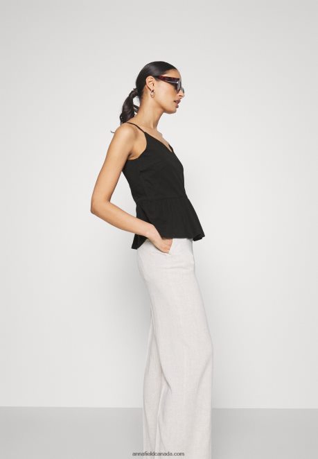 Anna Field Women 2 Pack Top Black/White H42J4Z427
