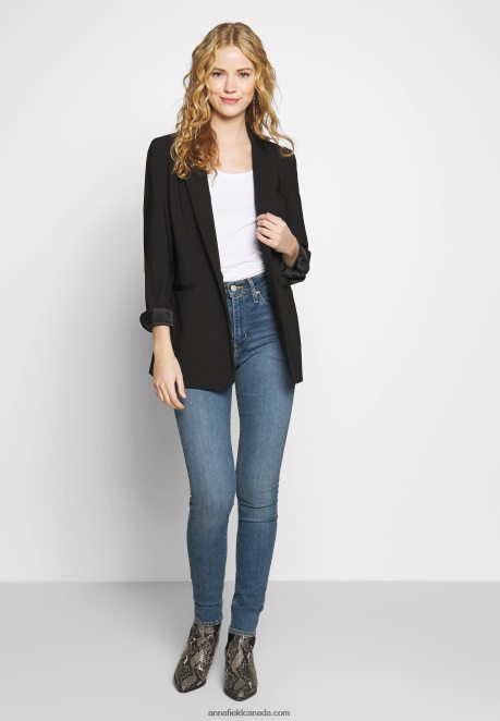 Anna Field Women 2 Pack Top Black/White H42J4Z442