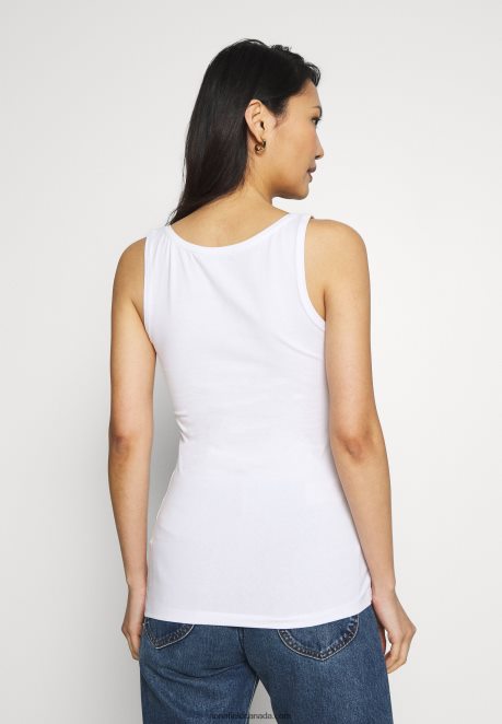 Anna Field Women 2 Pack Top White H42J4Z404