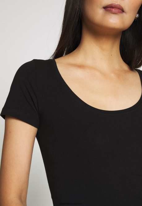 Anna Field Women 3 Pack Basic T-Shirt Black H42J4Z273