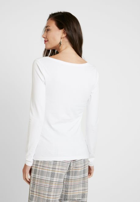 Anna Field Women Basic Long Sleeved Top White H42J4Z528