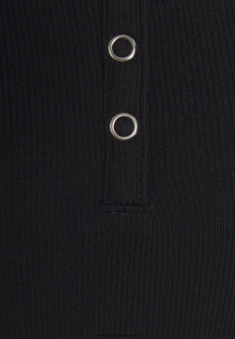 Anna Field Women Basic T-Shirt Black H42J4Z248