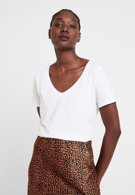 Anna Field Women Basic T-Shirt White H42J4Z247