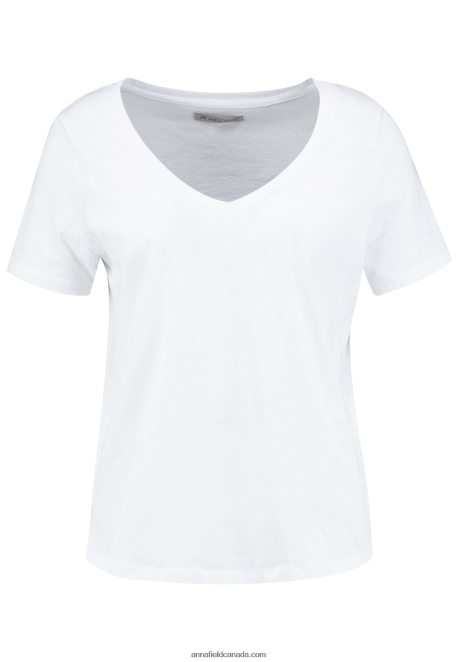Anna Field Women Basic T-Shirt White H42J4Z247