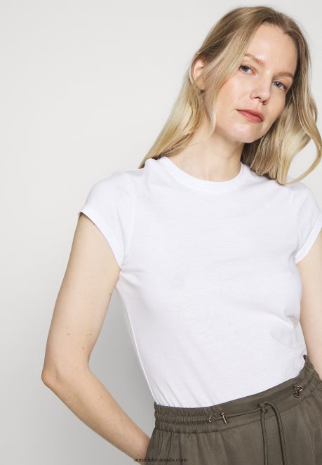 Anna Field Women Basic T-Shirt White H42J4Z304