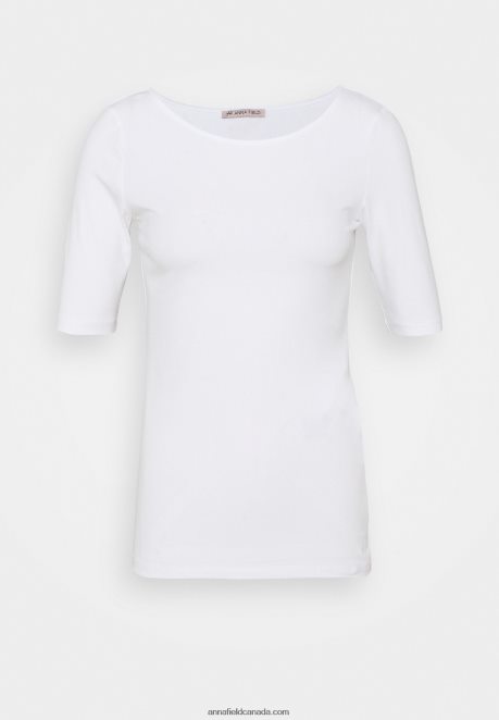 Anna Field Women Basic T-Shirt White H42J4Z376