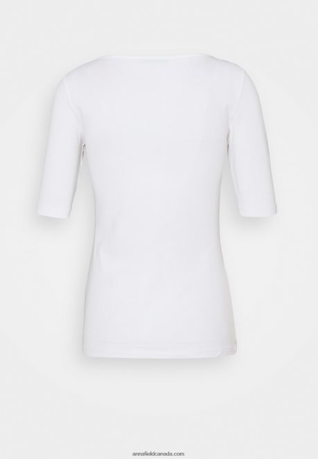 Anna Field Women Basic T-Shirt White H42J4Z376