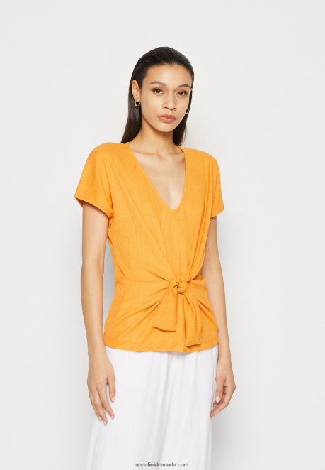 Anna Field Women Blouse Dark Yellow H42J4Z267