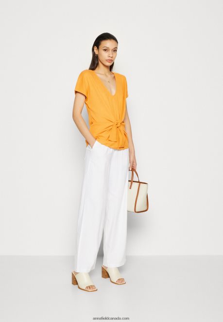 Anna Field Women Blouse Dark Yellow H42J4Z267