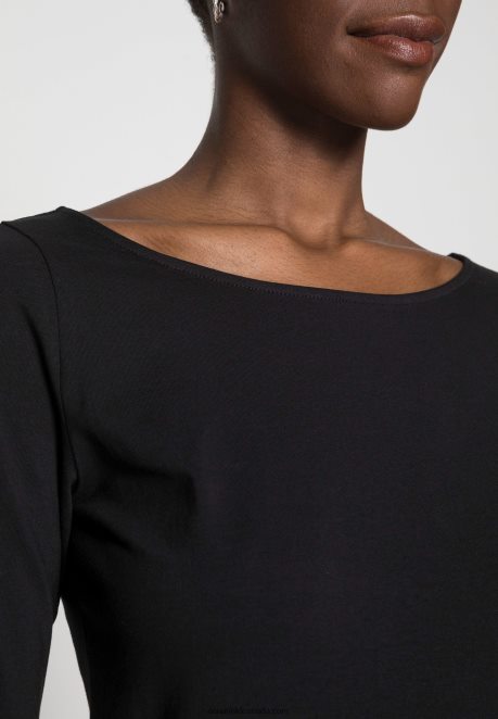 Anna Field Women Long Sleeved Top Black H42J4Z526