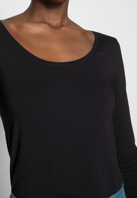 Anna Field Women Long Sleeved Top Black H42J4Z534