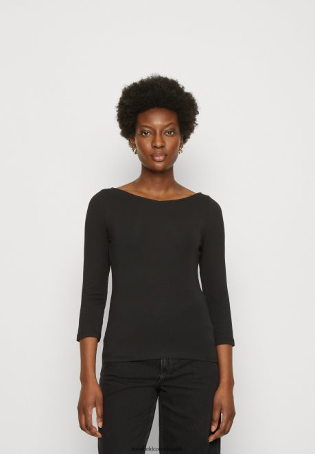 Anna Field Women Long Sleeved Top Black H42J4Z537