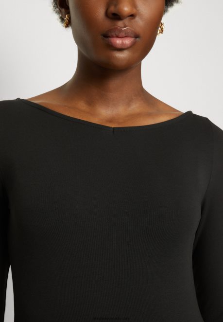 Anna Field Women Long Sleeved Top Black H42J4Z537