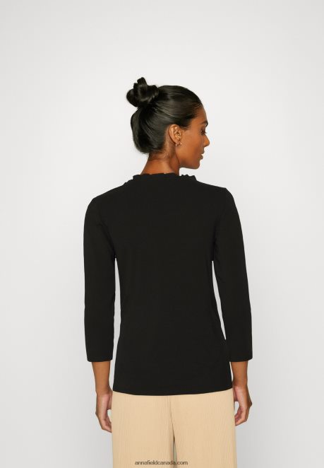 Anna Field Women Long Sleeved Top Black H42J4Z541