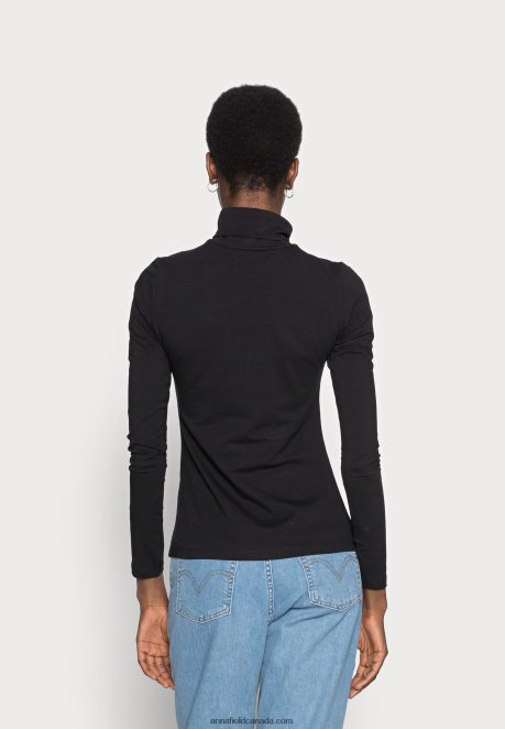 Anna Field Women Long Sleeved Top Black H42J4Z548
