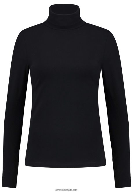 Anna Field Women Long Sleeved Top Black H42J4Z548
