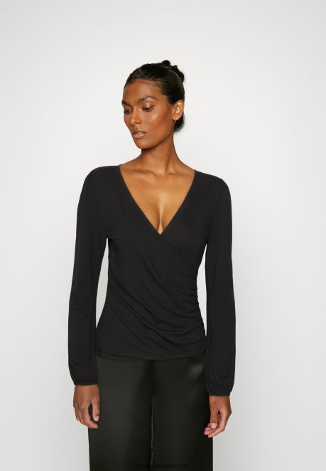 Anna Field Women Long Sleeved Top Black H42J4Z554