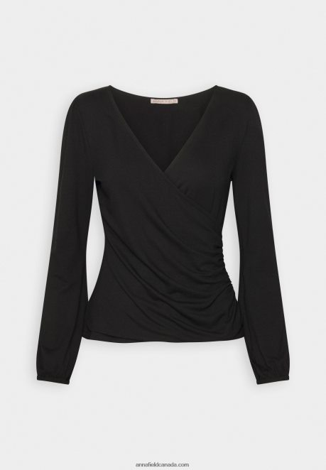 Anna Field Women Long Sleeved Top Black H42J4Z554