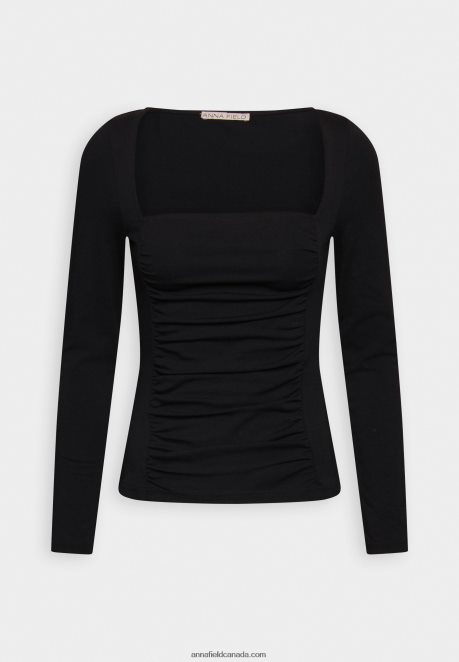 Anna Field Women Long Sleeved Top Black H42J4Z568