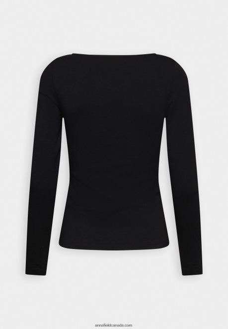Anna Field Women Long Sleeved Top Black H42J4Z568