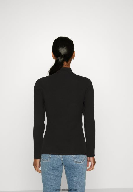 Anna Field Women Long Sleeved Top Black H42J4Z573