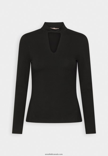 Anna Field Women Long Sleeved Top Black H42J4Z573