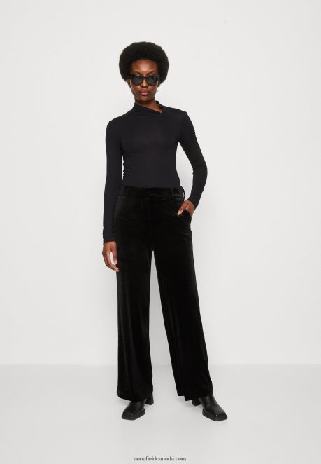 Anna Field Women Long Sleeved Top Black H42J4Z578